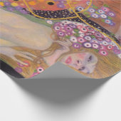 Papier Cadeau Gustav Klimt - Serpents d'eau II (Coin)