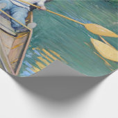 Papier Cadeau Gustave Caillebotte - Skiffs on the Yerres (Coin)