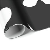 Papier Cadeau Gye Nyame | God is Supreme Adinkra (Coin rond)