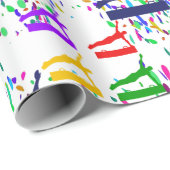 PAPIER CADEAU GYMNASTIQUE (Coin rond)