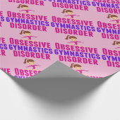 Papier Cadeau Gymnastique drôle (Coin)