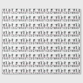 Papier Cadeau Gymnastique féminine (Plat)