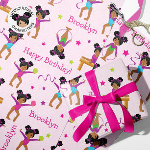 Papier Cadeau Gymnastique multiculturelle