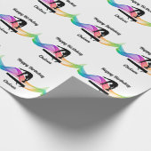 Papier Cadeau Gymnastique Papier d'enveloppement d'anniversaire (Coin)