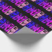 Papier Cadeau Gymnastique rythmique amour (Coin)