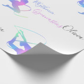 Papier Cadeau Gymnastique rythmique avec ruban (Coin)