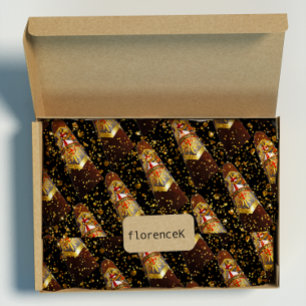 Papier Cadeau Habana Cigar Vip Luxe Cubain Or