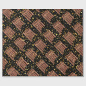 Papier Cadeau Habana Cigar Vip Luxe Cubain Or (Plat)