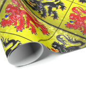 Papier Cadeau Hainaut (Coin rond)