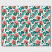 Papier Cadeau Hakea Laurina Pincushion Blooms (Plat)