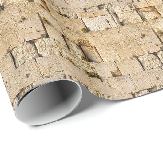 Papier Cadeau HaKotel (le mur occidental) (Coin rond)