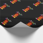 Papier Cadeau Hakuna Matata mignon bébé lion roi conception (Coin)