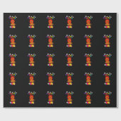 Papier Cadeau Hakuna Matata mignon bébé lion roi conception (Plat)