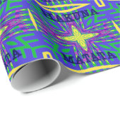 Papier Cadeau Hakuna matata Mombasa (Coin rond)