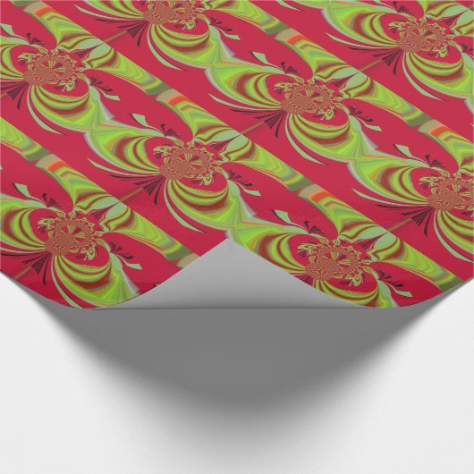 Papier Cadeau Hakuna Matata red yellow design (Coin)