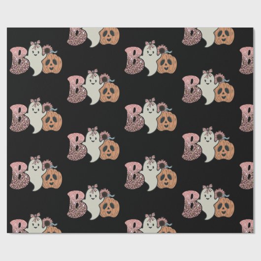 Papier Cadeau Halloween (Plat)