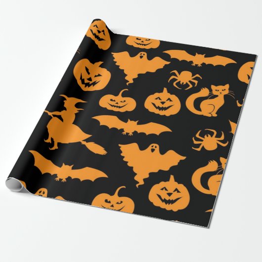 Papier Cadeau Halloween (Déroulé)