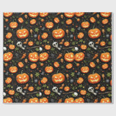 Papier Cadeau Halloween (Plat)