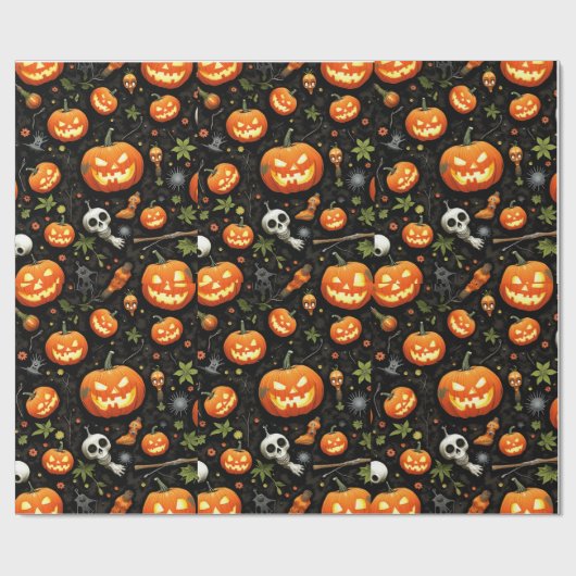 Papier Cadeau Halloween (Plat)