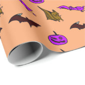 Papier Cadeau Halloween (Coin rond)