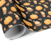 Papier Cadeau Halloween (Coin rond)