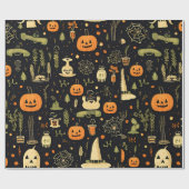 Papier Cadeau Halloween (Plat)
