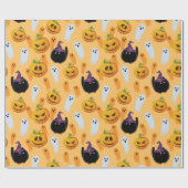 Papier Cadeau Halloween (Plat)