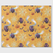 Papier Cadeau Halloween (Plat)