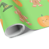 Papier Cadeau Halloween (Coin rond)
