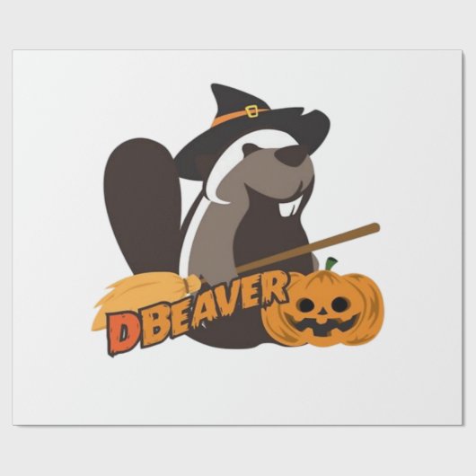 Papier Cadeau Halloween (Plat)