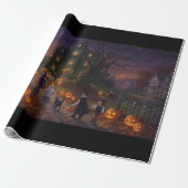 Papier Cadeau Halloween (Déroulé)