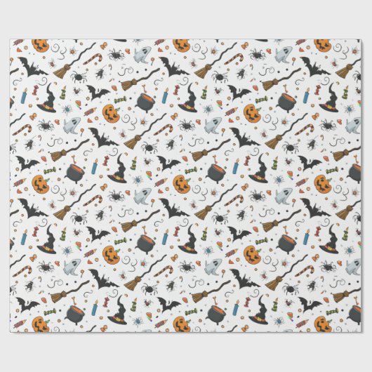 Papier Cadeau Halloween (Plat)