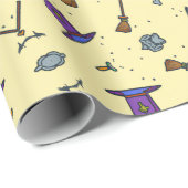 Papier Cadeau Halloween (Coin rond)