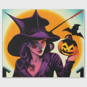 Papier Cadeau Halloween (Plat)