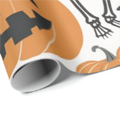 Papier cadeau Halloween (Coin rond)