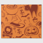 Papier Cadeau Halloween (Plat)