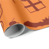 Papier Cadeau Halloween (Coin rond)