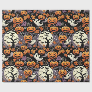 Papier Cadeau Halloween/Automne/Automne