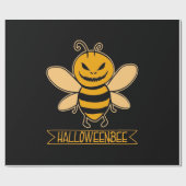 Papier Cadeau Halloween Bee (Plat)