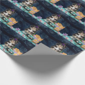 Papier Cadeau Halloween Chien Havanais Halloween Camion Effrayan (Coin)