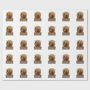 Papier Cadeau Halloween Depuis Dernière Maison Hantée Sorcière V