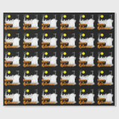 Papier Cadeau Halloween do-it-yourself (Plat)