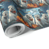 Papier Cadeau Halloween Éffrayant (Coin rond)