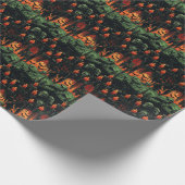 Papier Cadeau 💀 Halloween - 😱 effrayant (Coin)