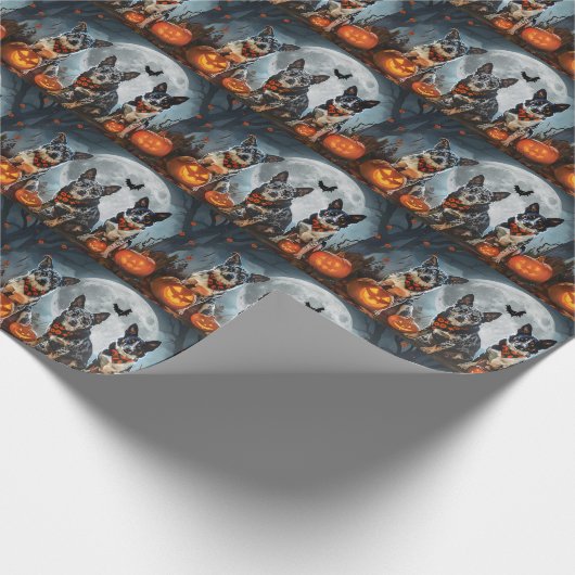 Papier Cadeau Halloween Éffrayant (Coin)