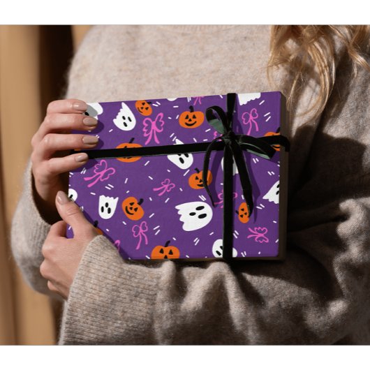 Papier Cadeau Halloween effrayant 