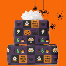 Halloween Enfants Nom de l'anniversaire de l'enfan