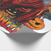 Papier Cadeau Halloween Evil skeleton (Coin)