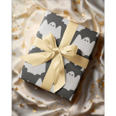 Papier Cadeau Halloween fantôme éffrayant
