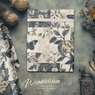 Papier Cadeau Halloween gothique vintage